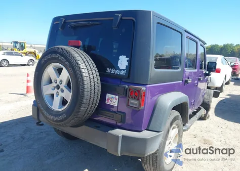 2017 Jeep Wrangler Unlimited Sport 4X4 из США, поврежденный, VIN 1C4BJWDG5HL598273